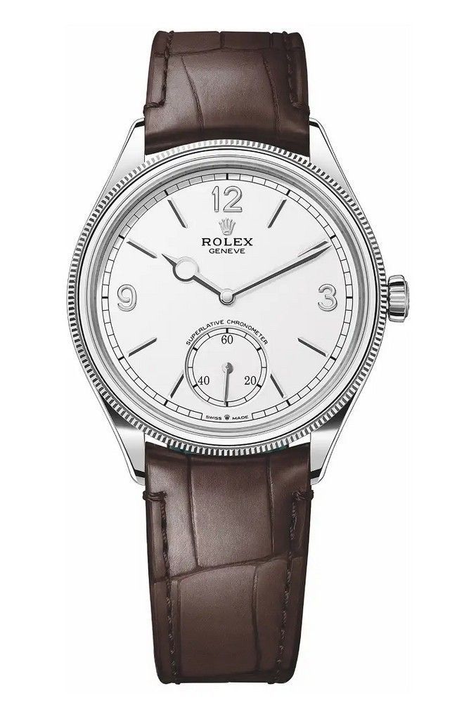 Vue de profil montre SALCIR Héritage Argent & Ivoire — montre luxe Dakar