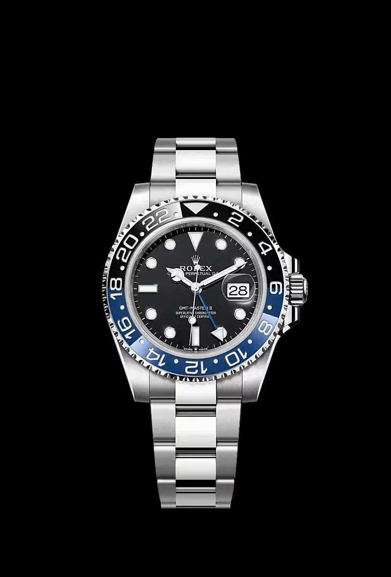 Rolex GMT-Master II Batman lunette bicolore bleu noir — SALCIR Sénégal