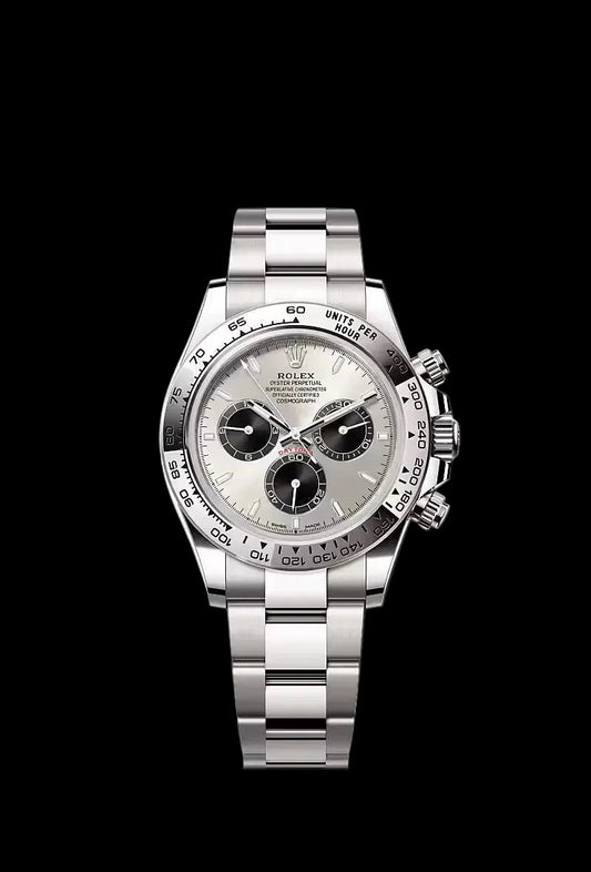 Rolex Cosmograph Daytona acier cadran argent chronographe — SALCIR Sénégal