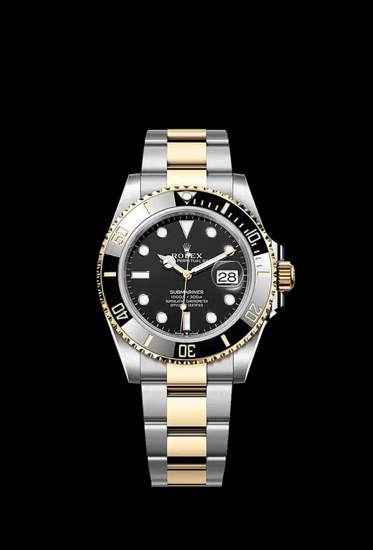 Rolex Submariner Date Rolesor jaune or acier — SALCIR Sénégal