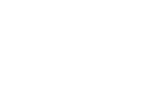 Logo SALCIR complet blanc - fond transparent