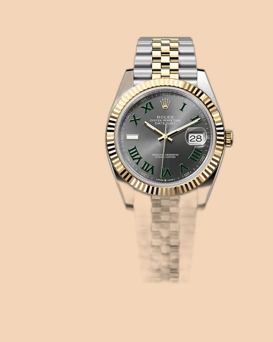 Montre SALCIR Héritage Slate sur fond crème — montre classique chiffres romains à Dakar